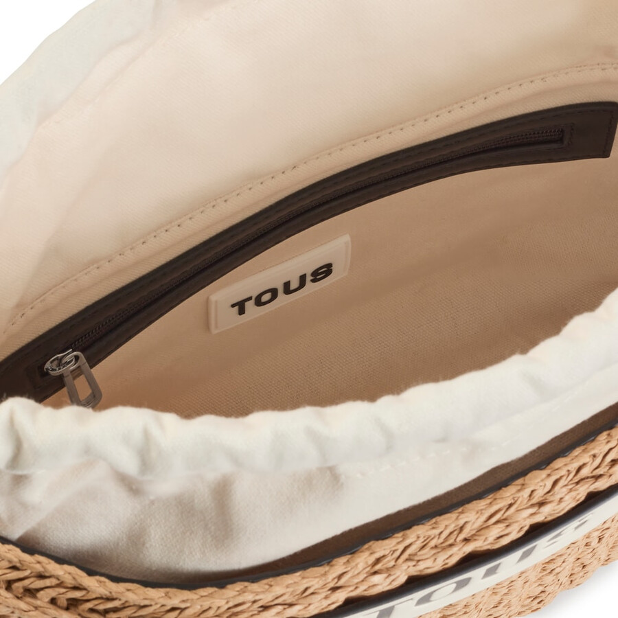 borsa tote media nera scoubidou
