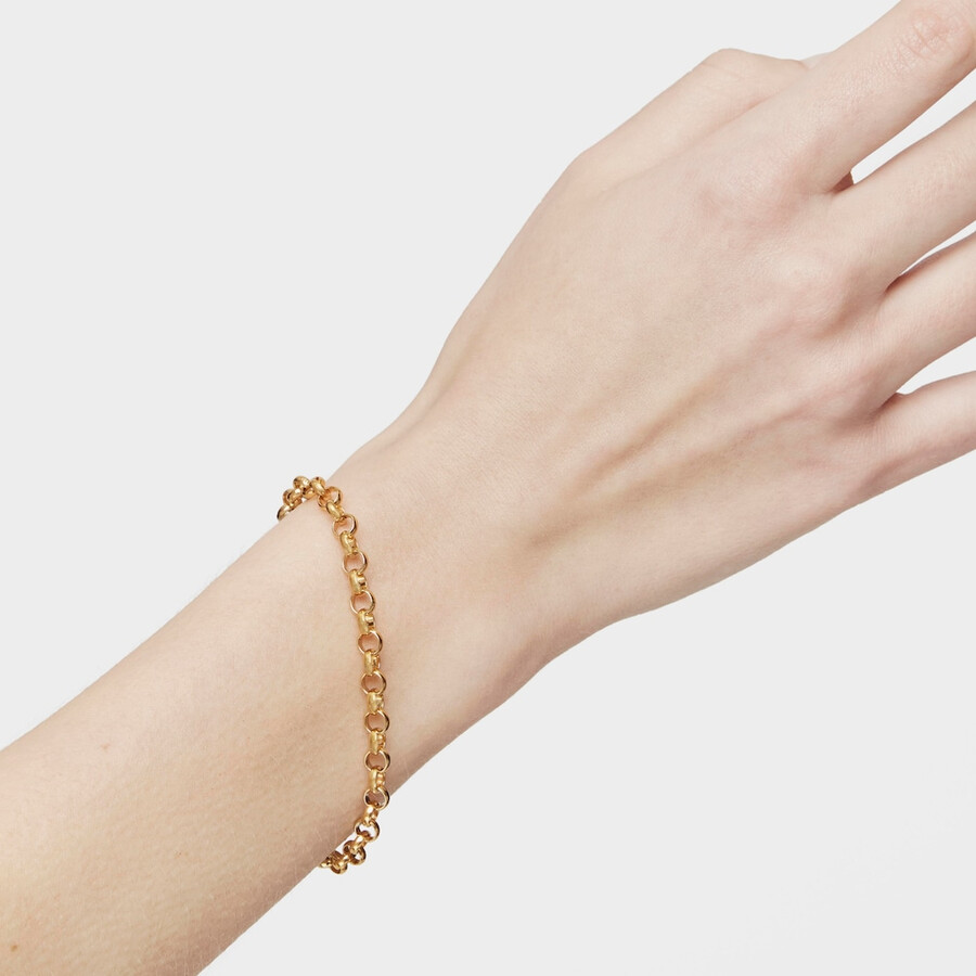bracciale in argento vermeil hold
