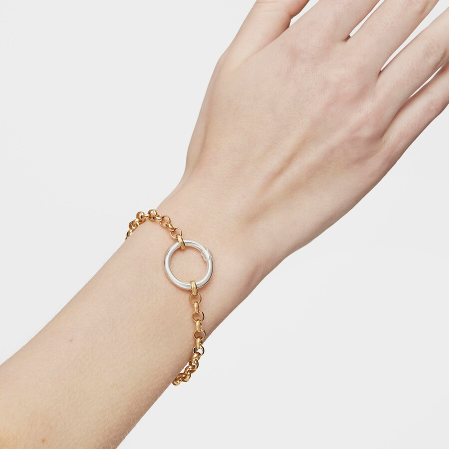 bracciale in argento vermeil hold