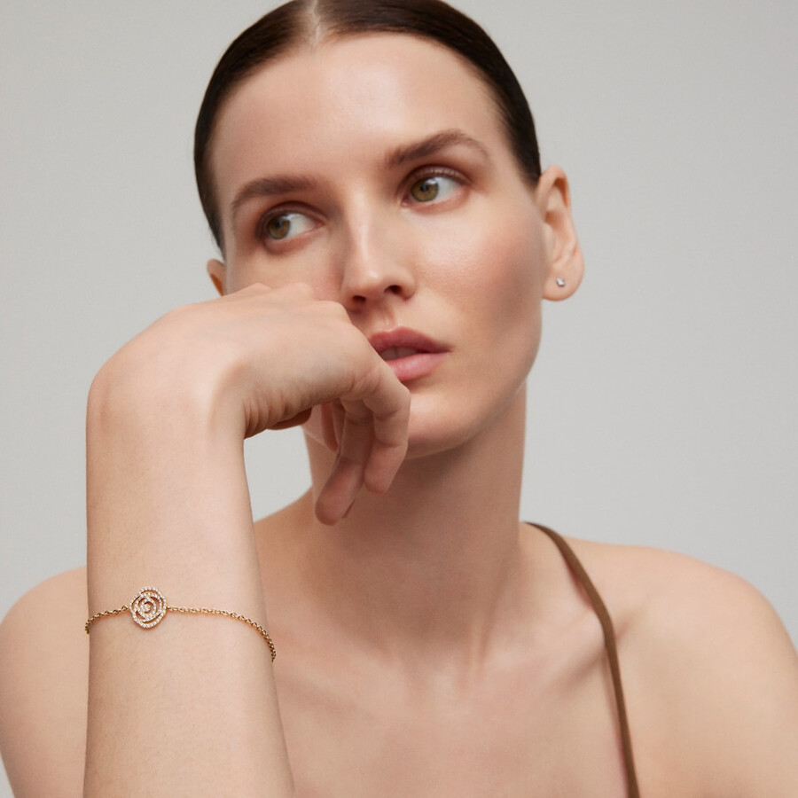 bracciale in oro con diamanti tous atelier