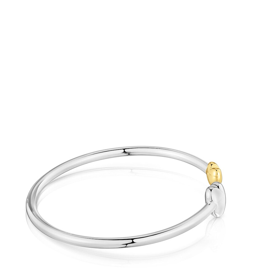bracciale a cuore bicolore my other half