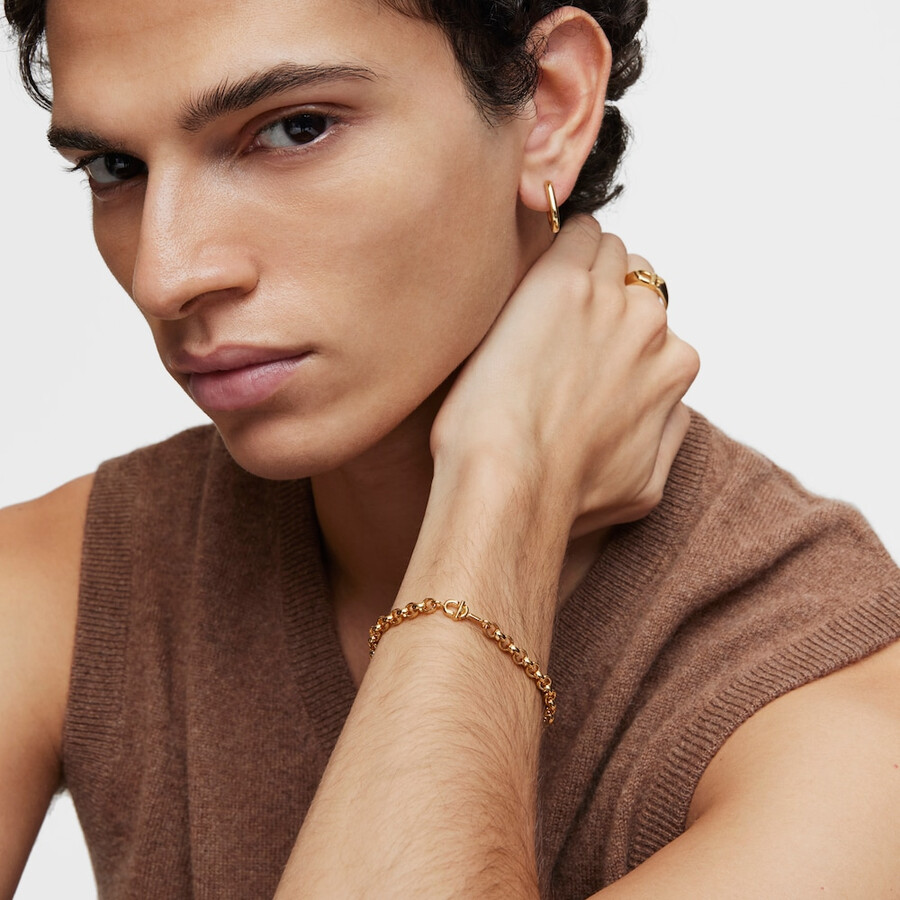 bracciale a catena placcato oro 175 cm tous manifesto