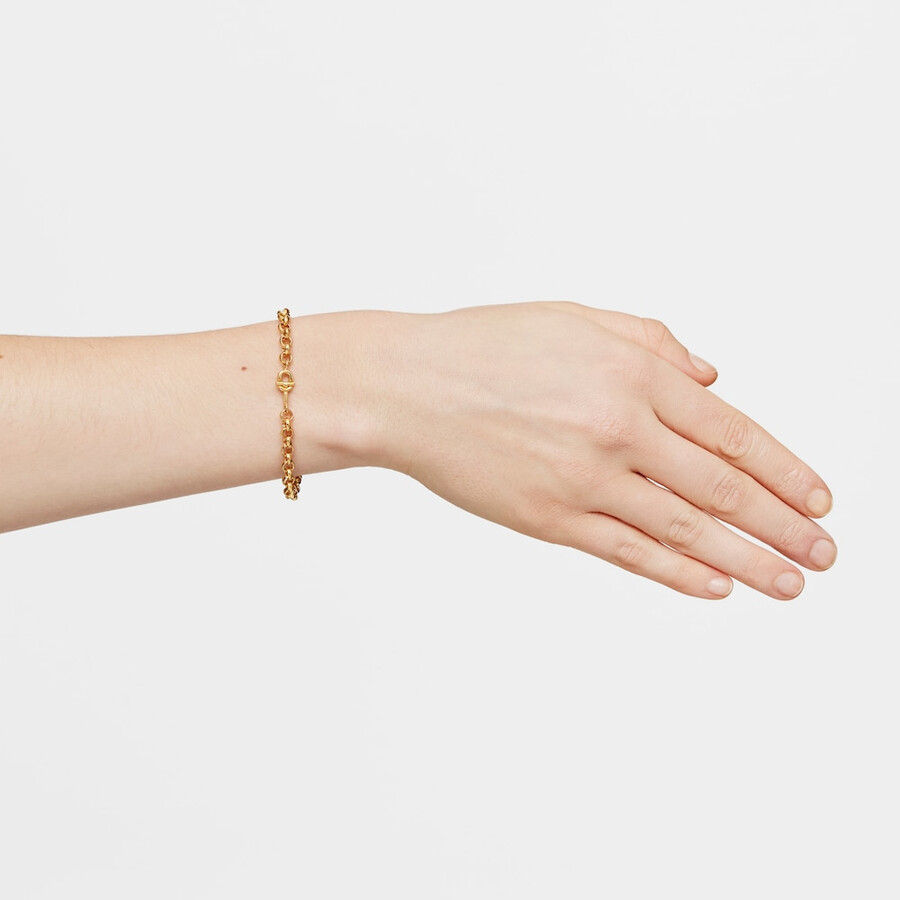 bracciale a catena placcato oro 175 cm tous manifesto