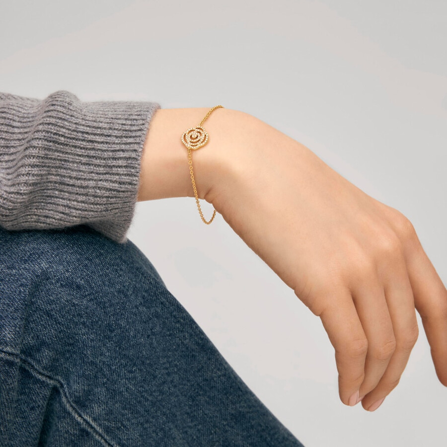bracciale in oro con diamanti tous atelier