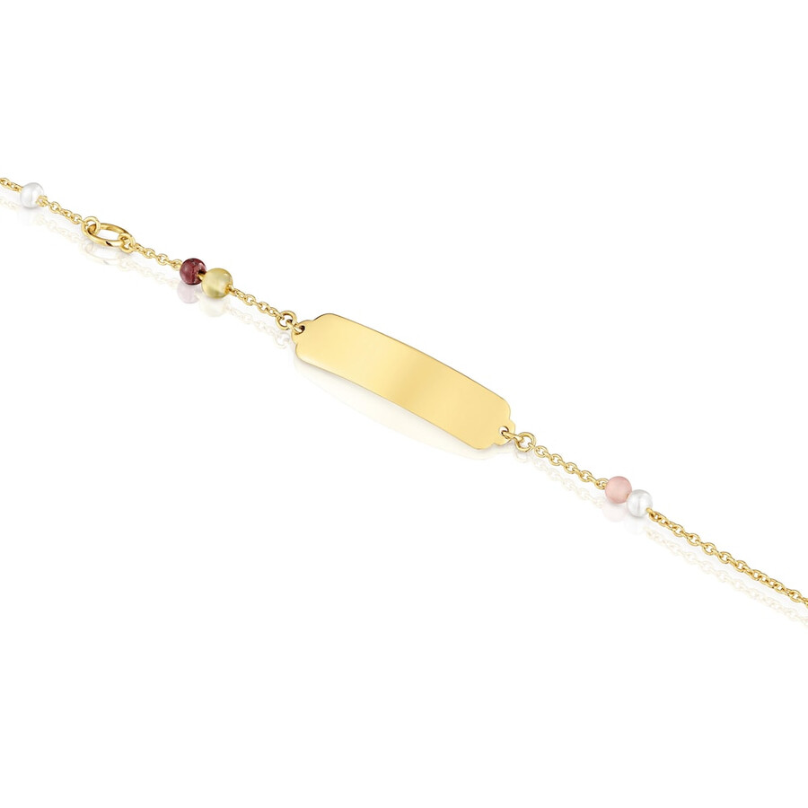 bracciale in oro con pietre preziose tous baby