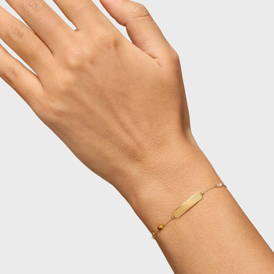 bracciale in oro con pietre preziose tous baby