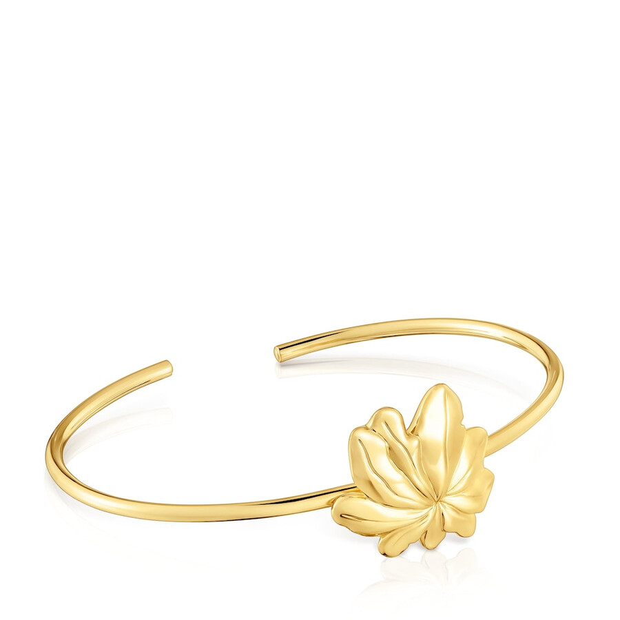 bracciale placcato in oro 18kt su argento con motivo yagrumo
