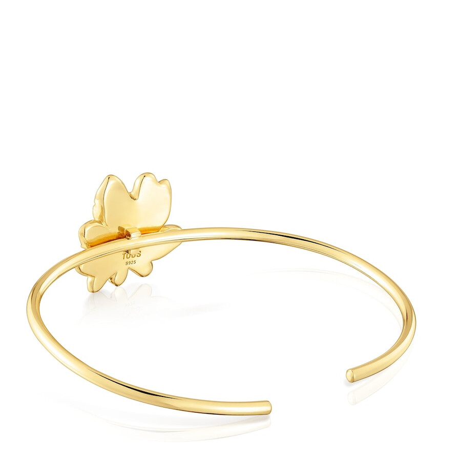 bracciale placcato in oro 18kt su argento con motivo yagrumo