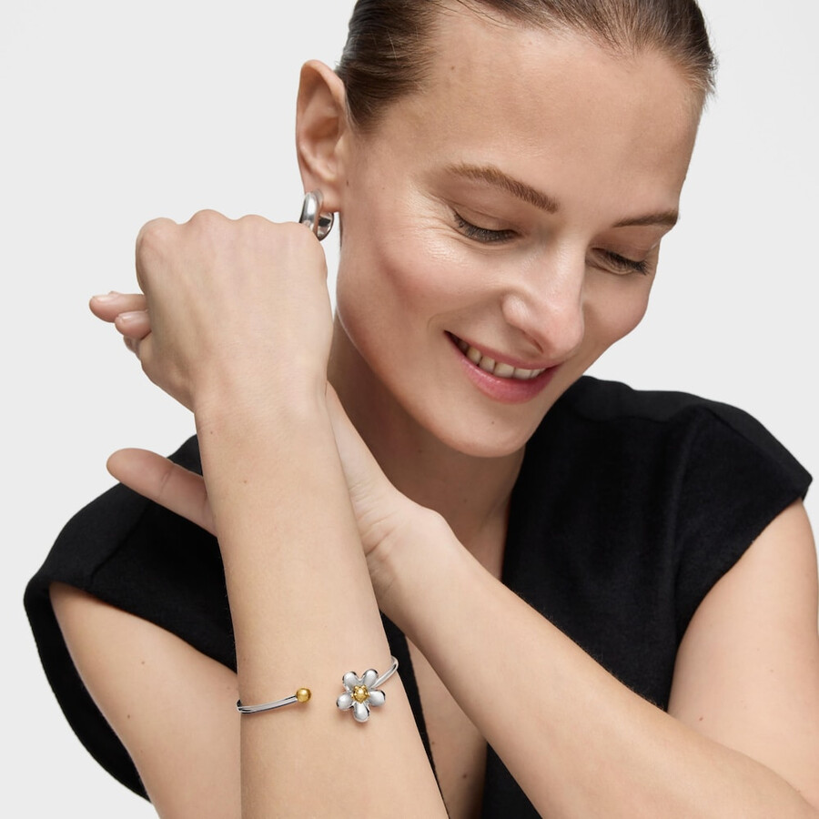 bracciale bicolore daisy