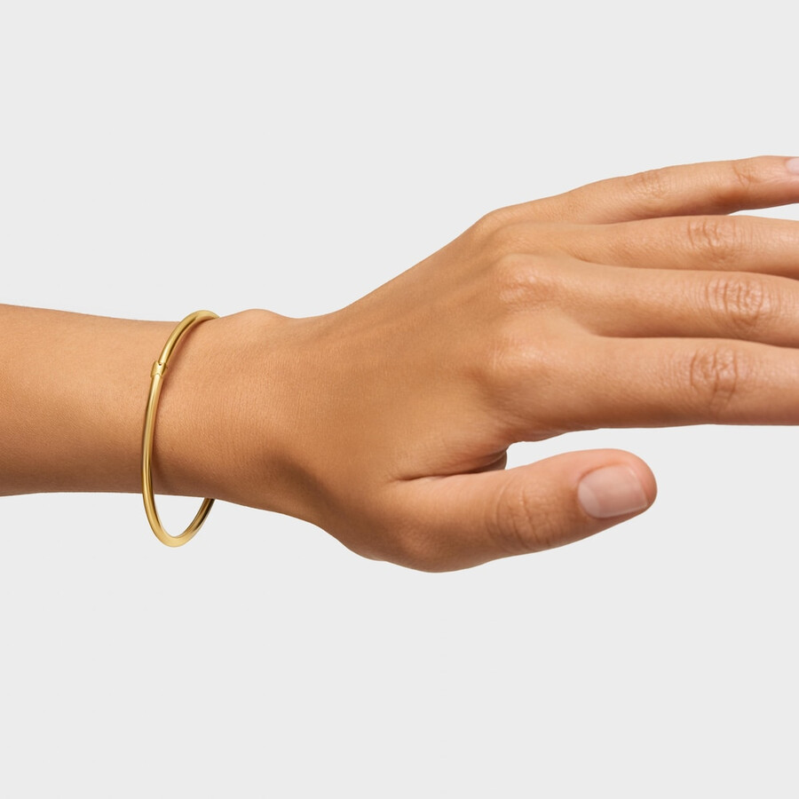 bracciale con placcatura in oro 18kt su argento hold