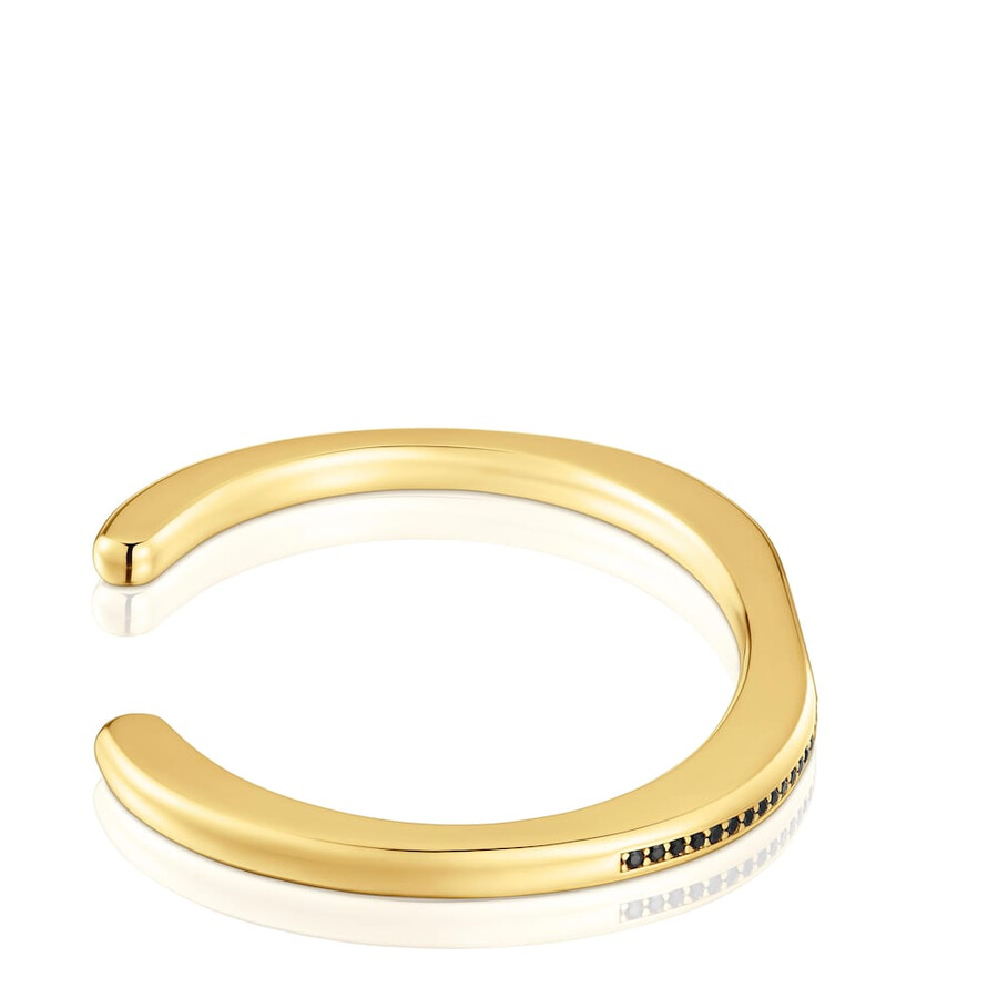 bracciale con placcatura in oro 18kt su argento e spinelli line