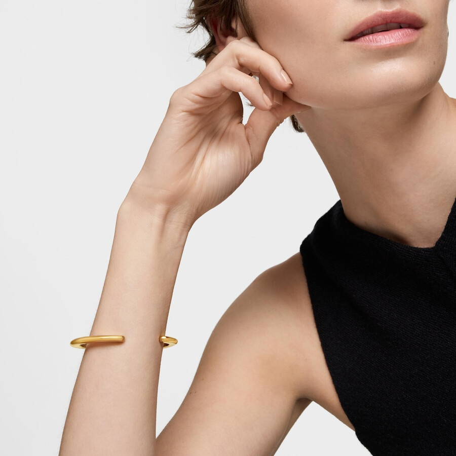 linea di bracciali placcati in oro 18kt su argento