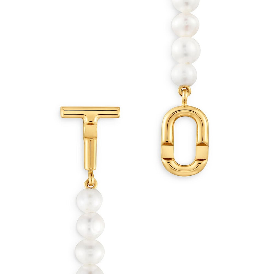 bracciale in perle coltivate con placcatura in oro 18kt su argento tous manifesto