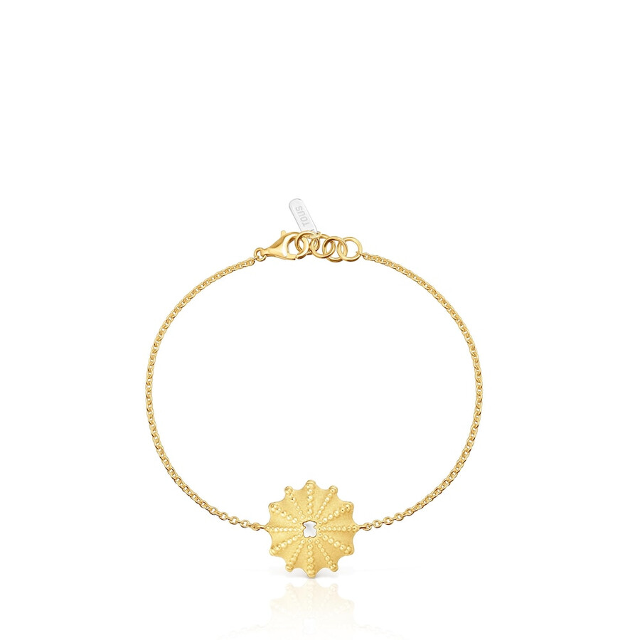 bracciale a catena bicolore tous grain arrecife de coral