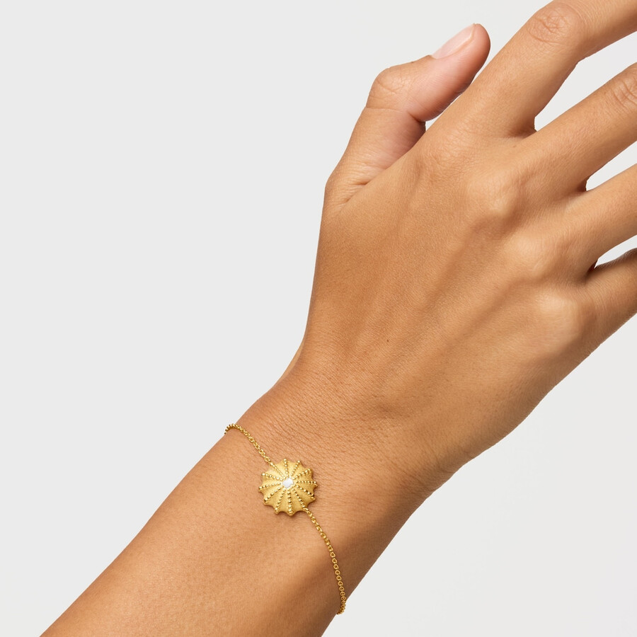 bracciale a catena bicolore tous grain arrecife de coral