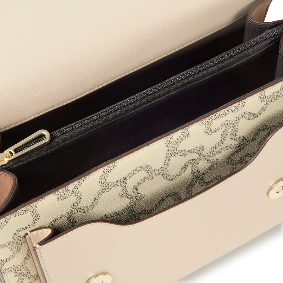 borsa a tracolla audree chain beige media kaos icon