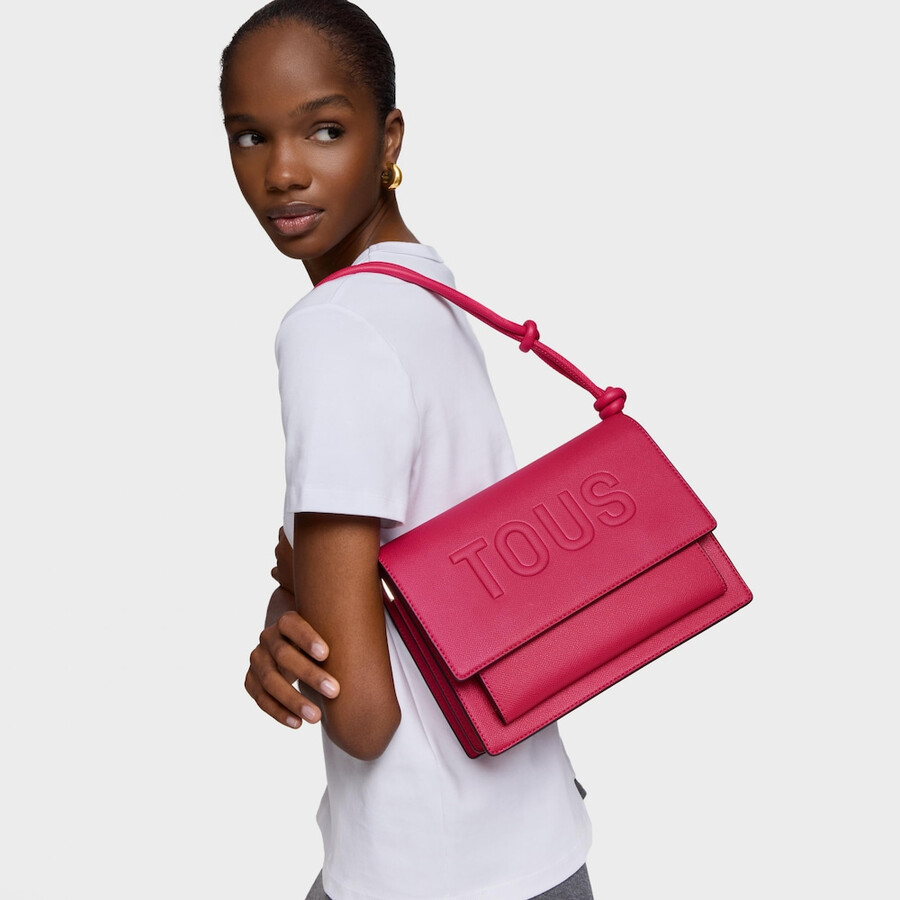 borsa a tracolla tous la rue new audree media fucsia