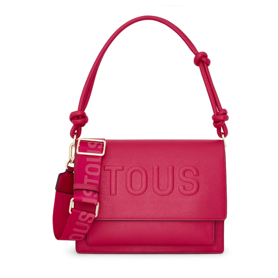 borsa a tracolla tous la rue new audree media fucsia