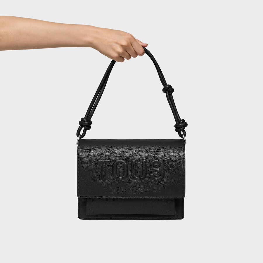 borsa a tracolla media nera tous la rue new audree