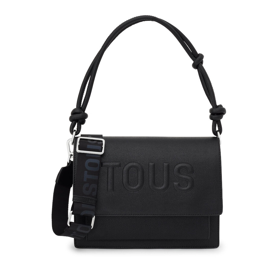 borsa a tracolla media nera tous la rue new audree