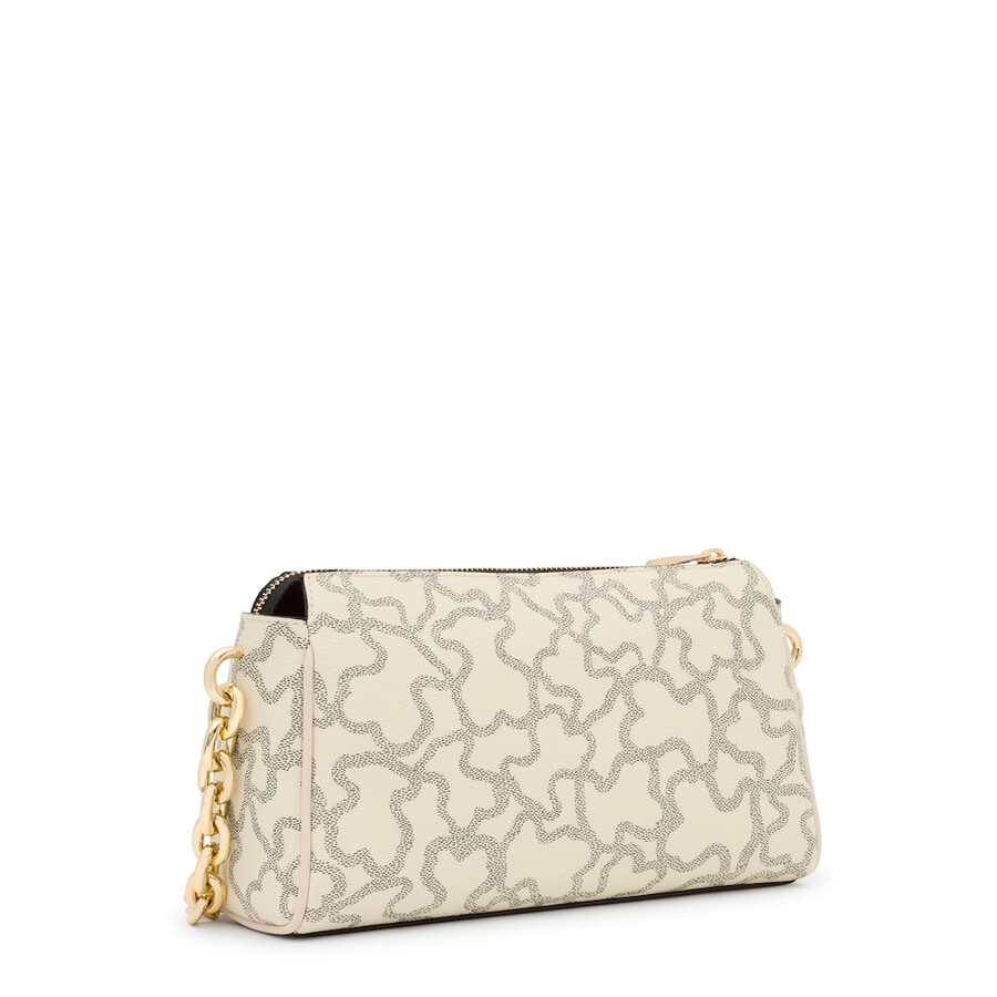 borsa a tracolla beige kaos icon