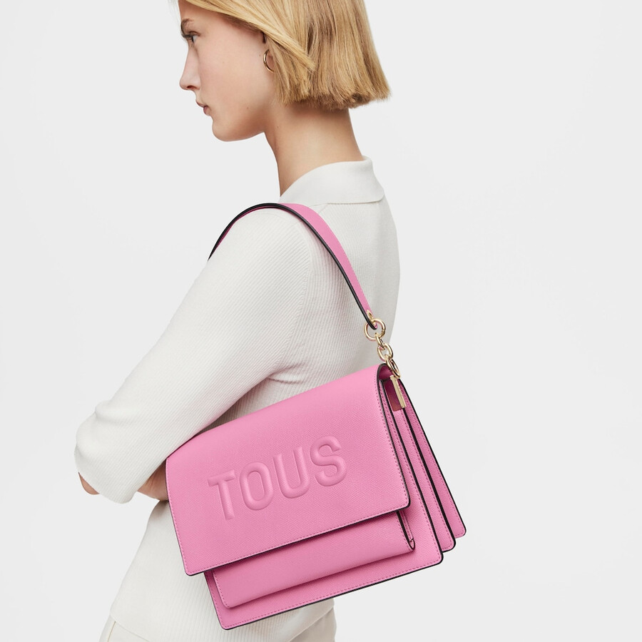 borsa a tracolla audree rosa scuro medio tous brenda