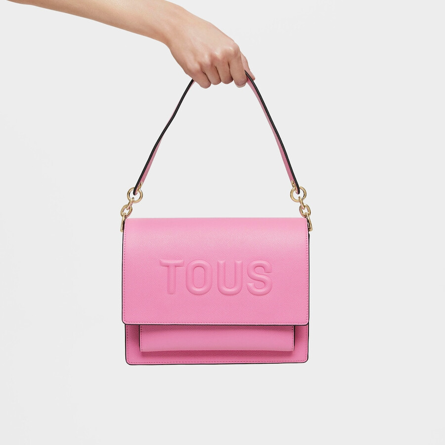 borsa a tracolla audree rosa scuro medio tous brenda