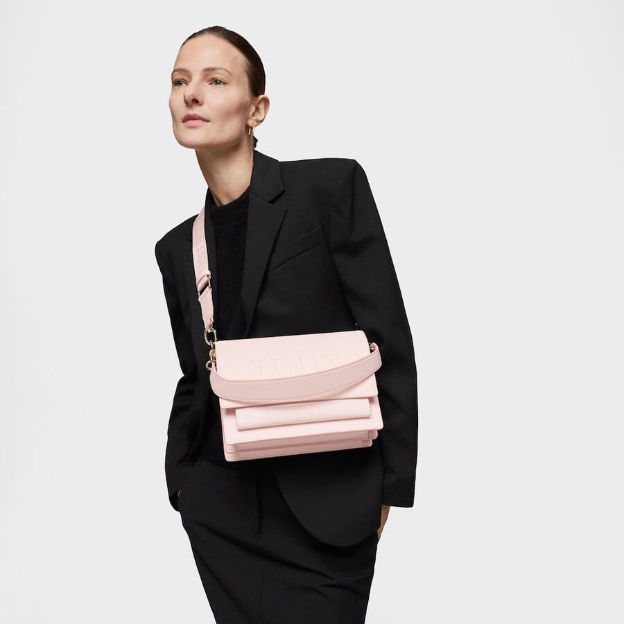 borsa a tracolla audree rosa chiaro media tous brenda