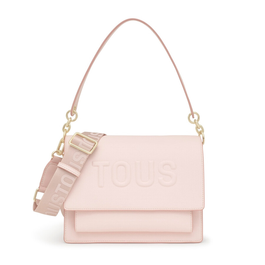 borsa a tracolla audree rosa chiaro media tous brenda