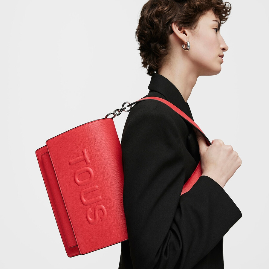 borsa a tracolla audree rossa media tous brenda