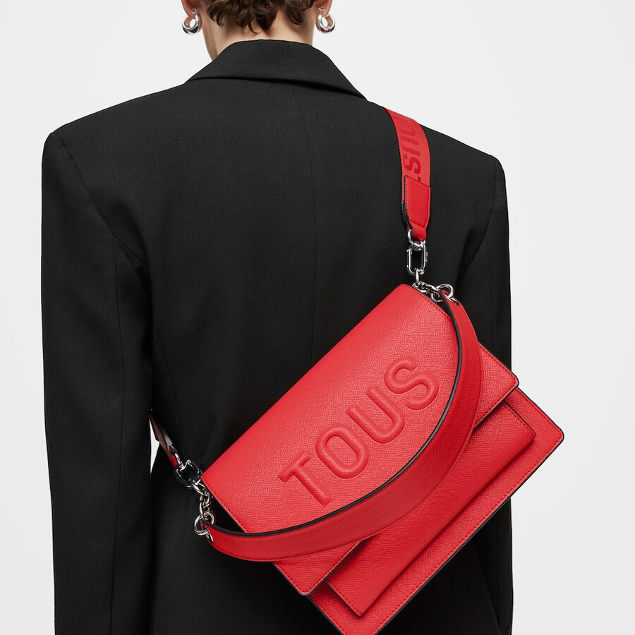 borsa a tracolla audree rossa media tous brenda