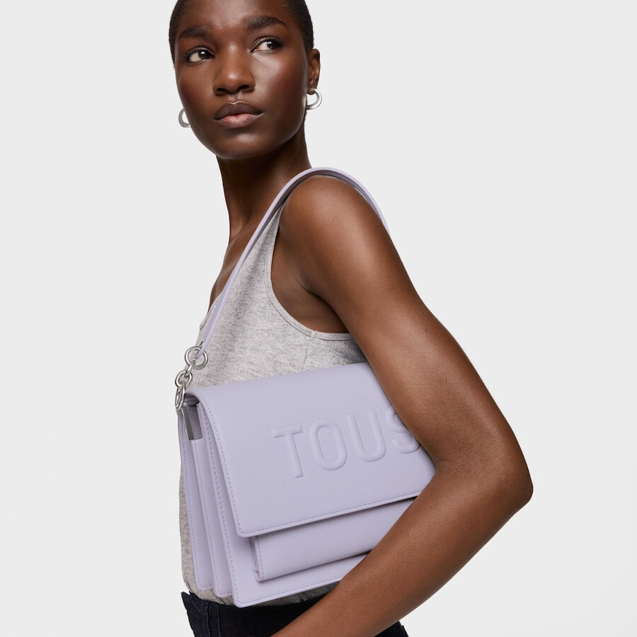borsa a tracolla media audree color malva tous brenda