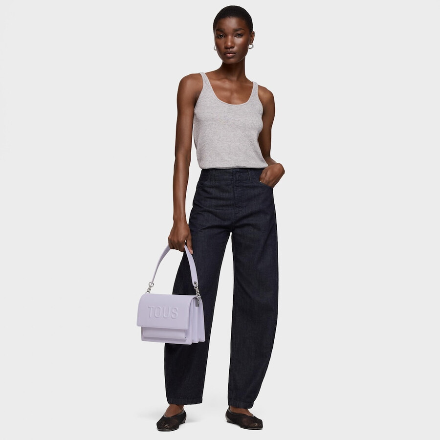 borsa a tracolla media audree color malva tous brenda