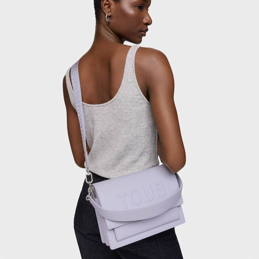 borsa a tracolla media audree color malva tous brenda