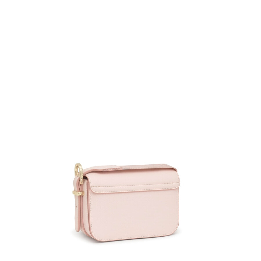 piccola borsa a tracolla rosa chiaro tous brenda