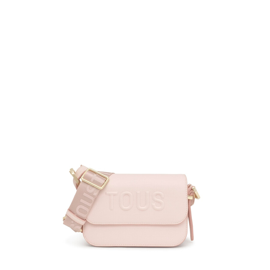 piccola borsa a tracolla rosa chiaro tous brenda