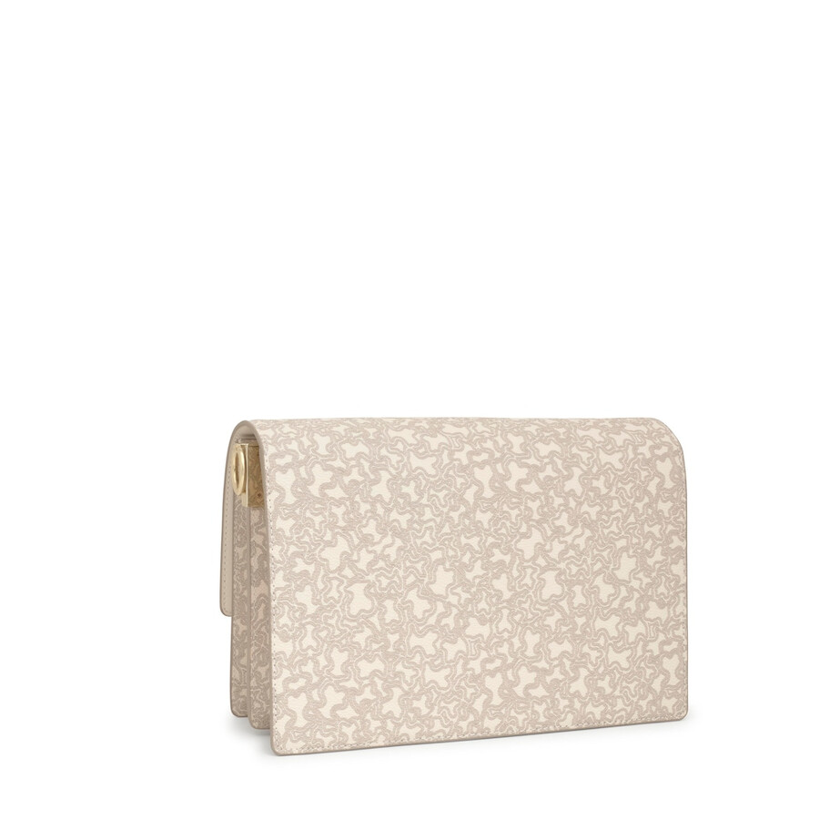 borsa a tracolla audree beige media kaos mini lines