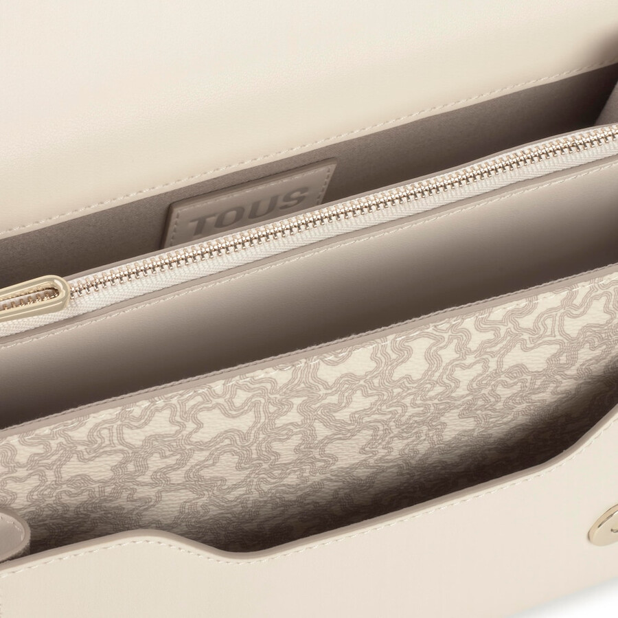 borsa a tracolla audree beige media kaos mini lines