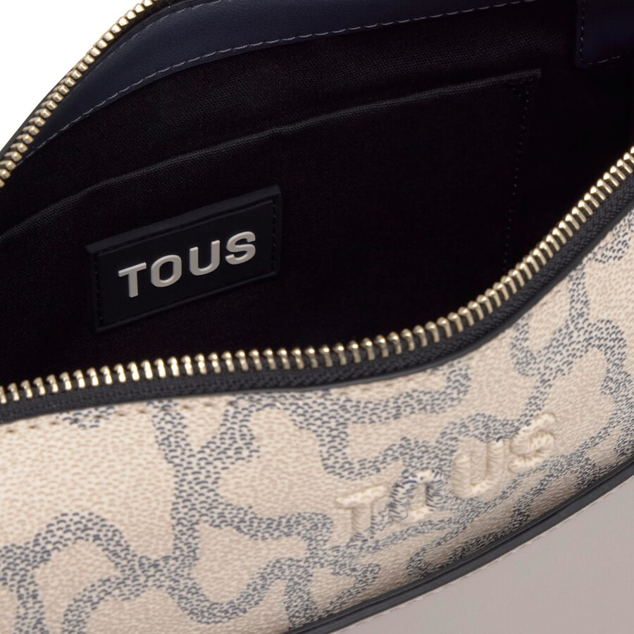 borsa a tracolla media color tortora kaos icon