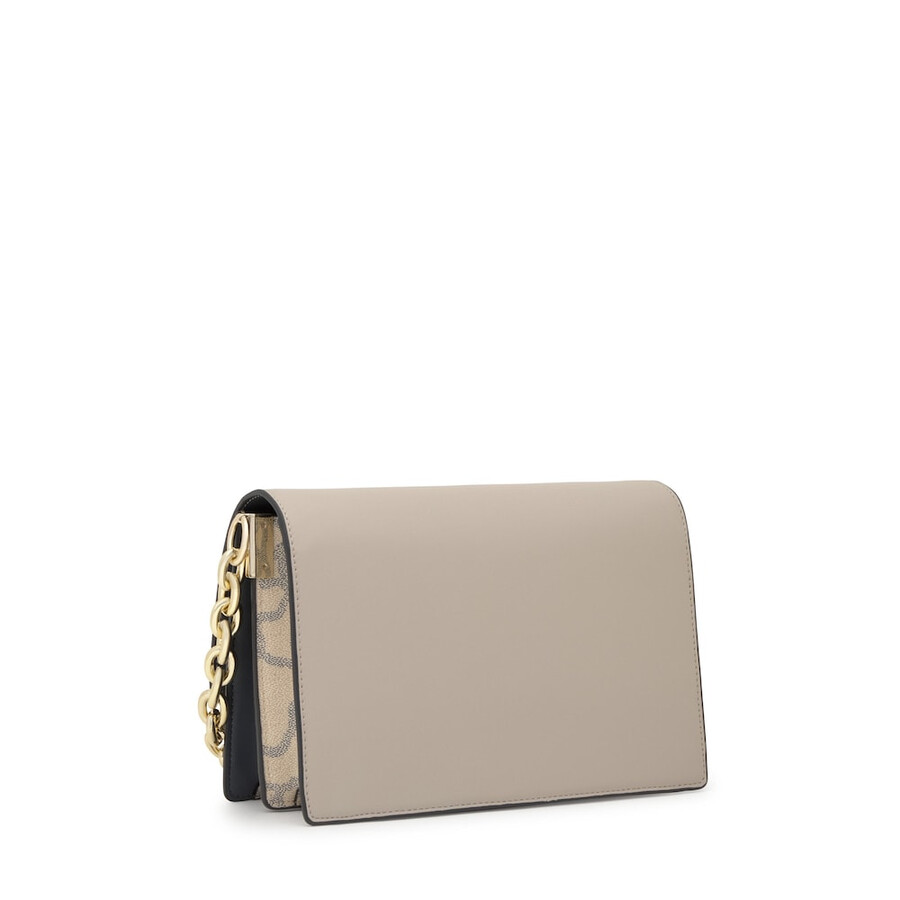 borsa a tracolla audree media color tortora kaos icon