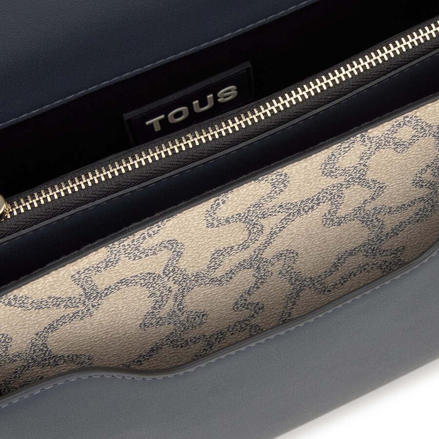 borsa a tracolla audree media color tortora kaos icon