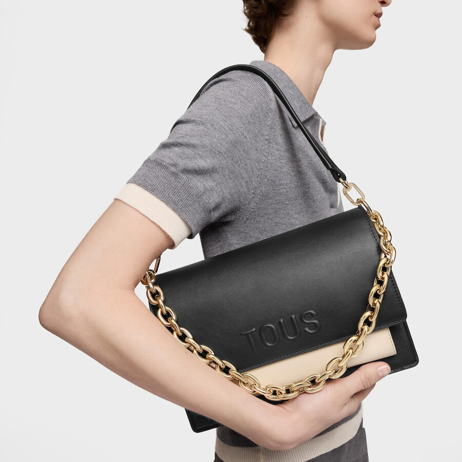 borsa a tracolla audree nera media kaos icon