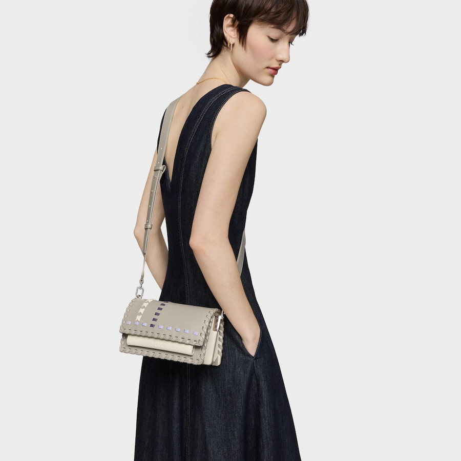 piccola borsa a tracolla beige audree pasadas