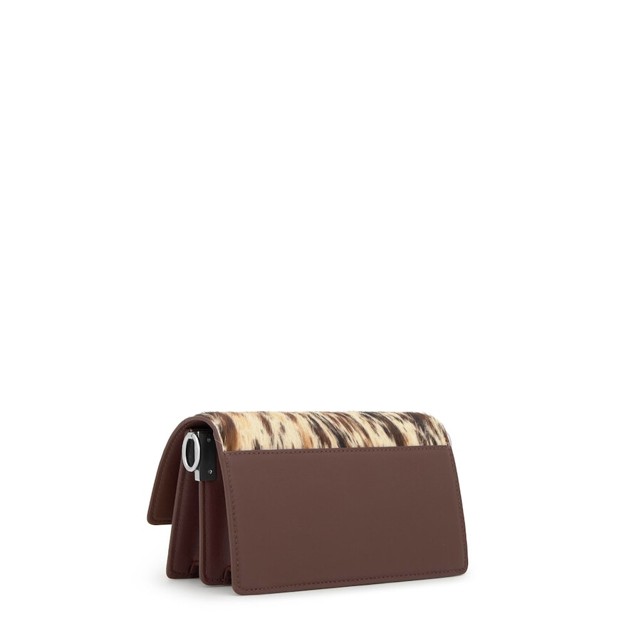 piccola borsa a tracolla marrone audree wild
