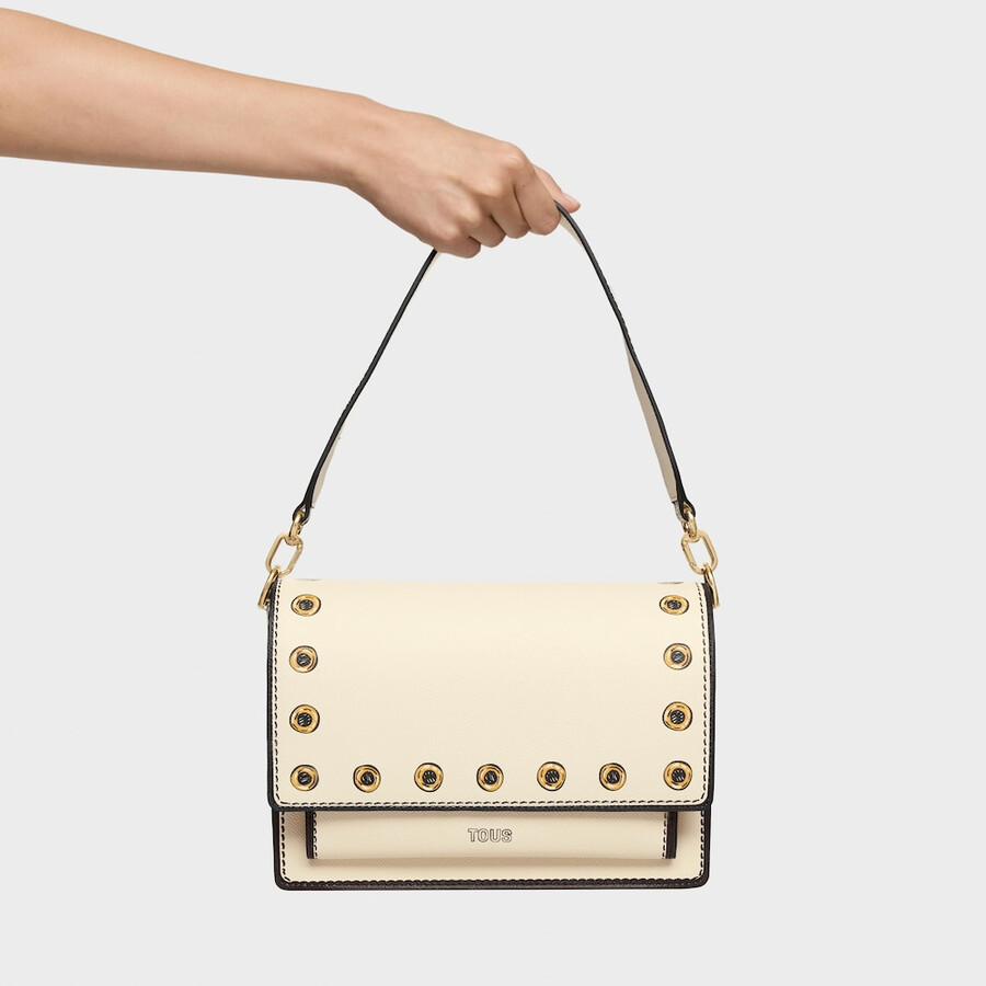 borsa a tracolla beige media tous audree trampantojo