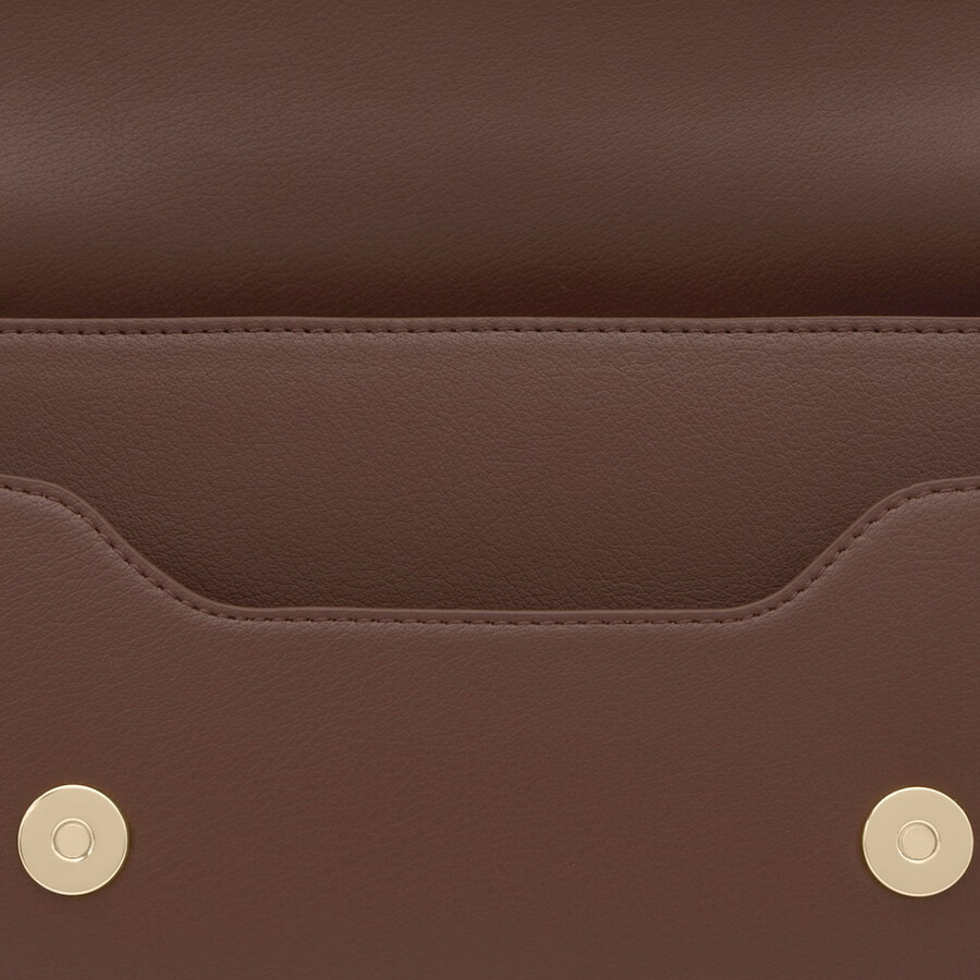 borsa a tracolla marrone media tous orecchini audrey