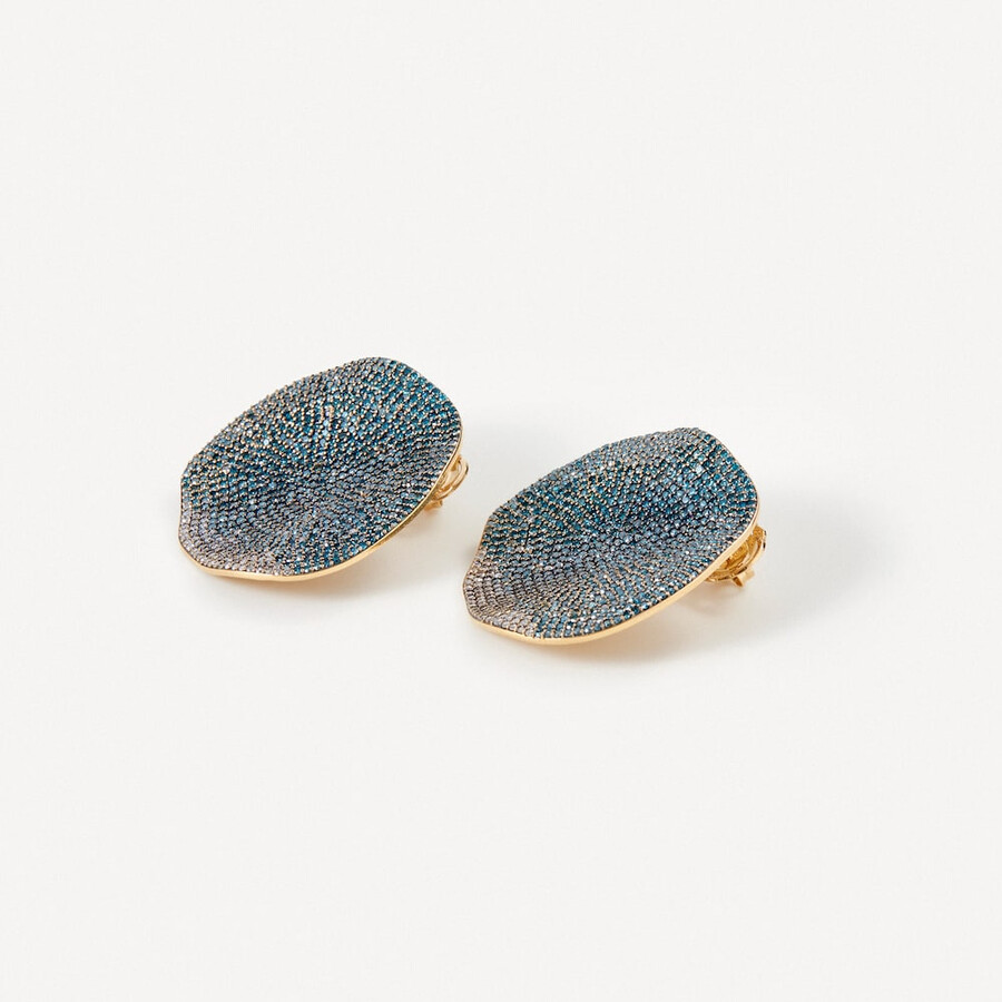 orecchini in oro con diamanti trattati tous atelier