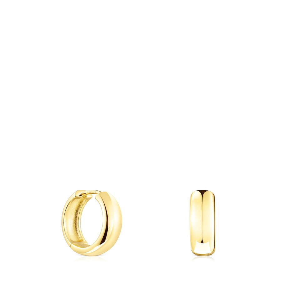 orecchini tous basics in argento vermeil