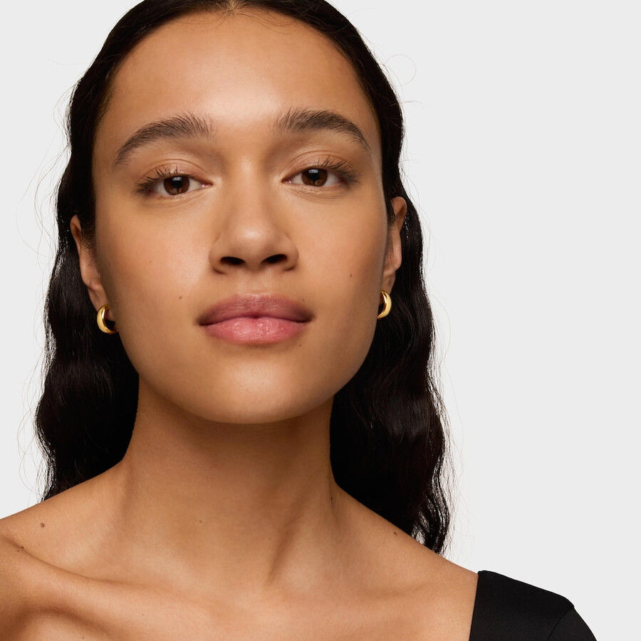 orecchini tous basics in argento vermeil