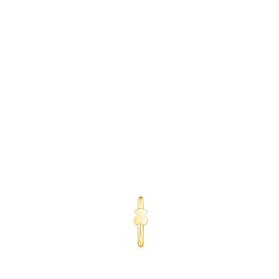 piercing allorecchio a forma di orso tous basics in oro